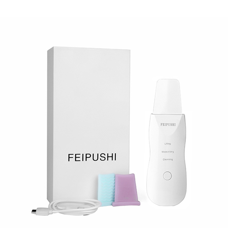 Multifunctional beauty face massager cleaner blackheand remover facial pore dead women ultrasonic skin care machine scrubber