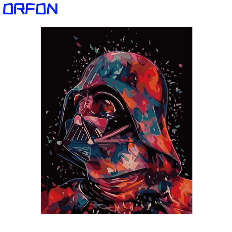 Orfon LY1875 DIY Краска по номерам для взрослых абстрактная оптовая продажа фабричная цифровая цветная картина маслом на холсте без рамки