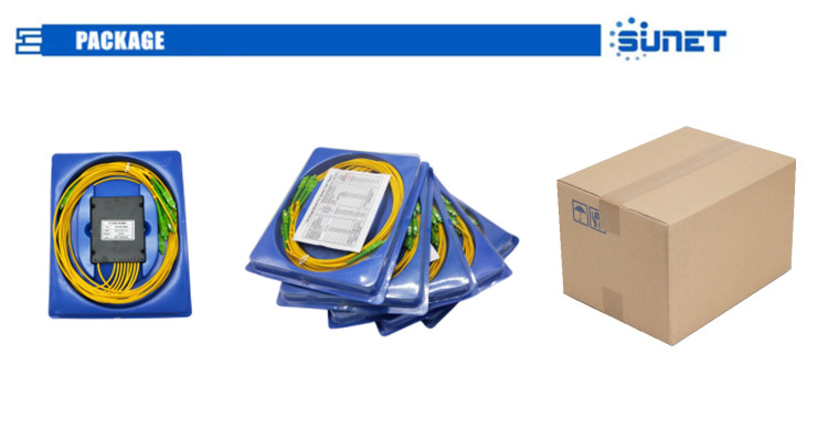 Best Price Fiber optic ABS box SC UPC 1x2 1x4 1x8 1x16 1x32 Optical PLC  Splitter