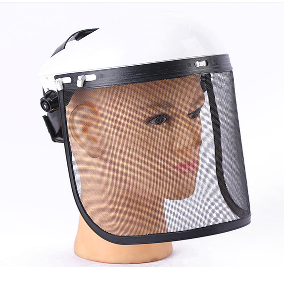 High Quality Black Metal Mesh Visor Factory Direct Sale Full Face Protective Cover Safety Facemask Wire Mesh