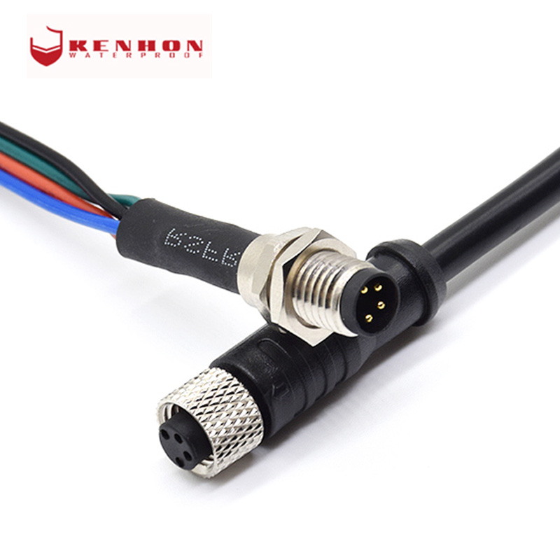 2 3 4 5 Pin M8 штекер-гнездо Кабель с разъемом M8