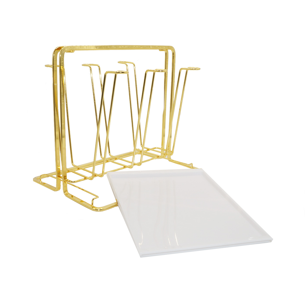 Factory custom Widely Used Superior Quality Irregular Cup Organizer Cup Holder Rack Shelf