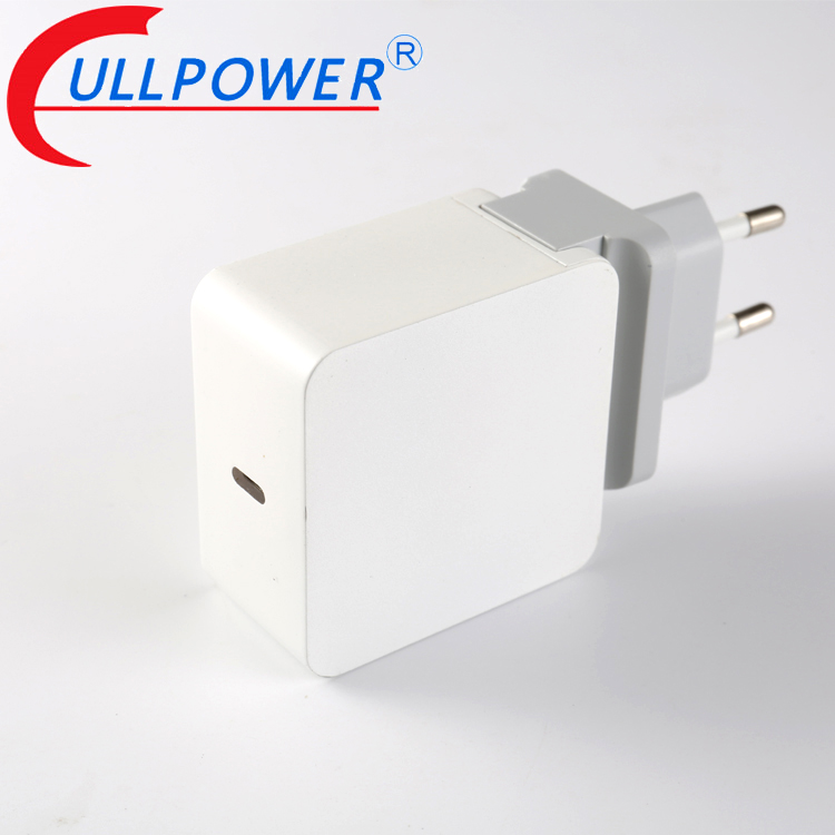 Зарядное устройство usb type-c 60 Вт, адаптер питания pd3.0 с вилкой для Австралии, США, Великобритании и Европы