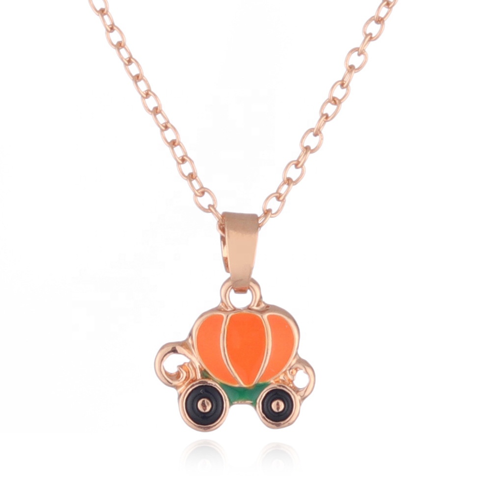 Good-looking Cartoon Children's Pumpkin Car Pendant Ornament