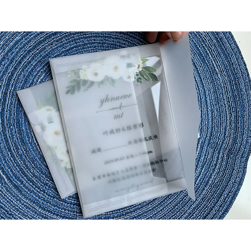 Acrylic Invitatioon Card Wedding Invitation Card Custom Acrylic Wedding Invitation Card