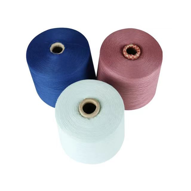 Wholesale Recycled Customized Colors Price of 1kg Knitting 100% Cotton Yarn 24/1