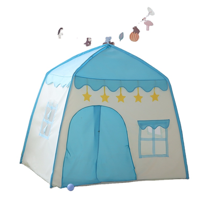 Newfashioned star house tent boys Prince playhouse toy storage space Picnic tents for children indoor kids toy tent