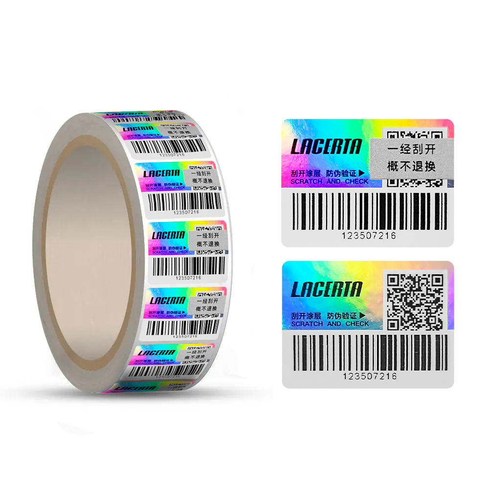 Personalized Hologram Labels Stickers Authenticity Secure Hologram Label Sticker