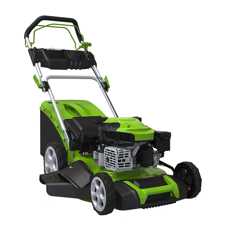 170cc бензиновый двигатель 20 дюймов самоходная бензиновая газонокосилка с 65L Травосборник коробка