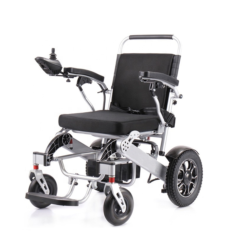KSM-605 2021 Amazon горячие продажи портативный Электрический инвалидный колясок Автоматический складной инвалидной коляски с пультом дистанционного управления