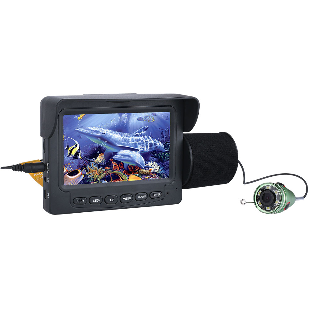 Chartplotter Fish Finder Underwater Echo Sounder Waterproof Underwater Video Camera Transducer Ultrasonic Fish Finder