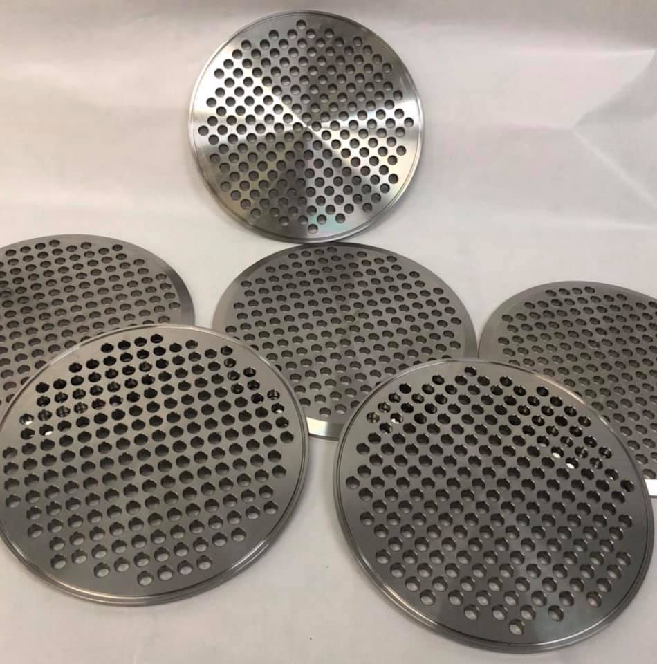 Точность cnc производитель на заказ 304 316 нержавеющая сталь Мясорубка пластина