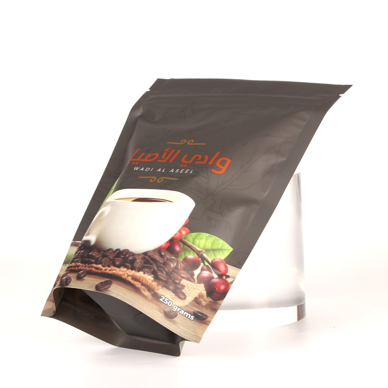 Custom Food Grade OEM Custom Stand up Bag Plastic Pouch Spice Coffee Packaging Zipper Bags Package Accept Customized Logo 0.02kg