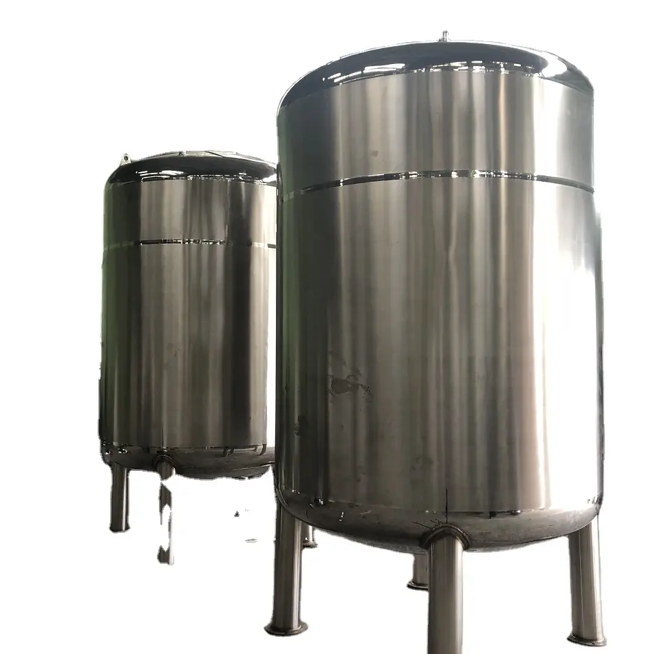 Stainless steel 304 Insulated Storage Tank Large Storage Tank Vertical Storage Tank