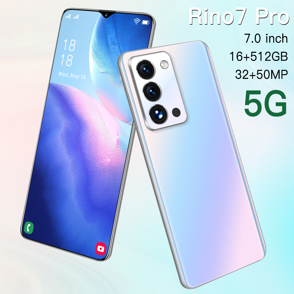 OEM Accept Customized No Minimum Rino 7 pro mobile phone drop shipping telephone Smartphone Rino 7 Smart Phone