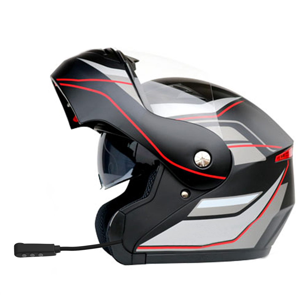 2021 best-selling outdoor helmet headset bl 5.0 rechargeable hands-free motorcycle headset motorcycle accessories