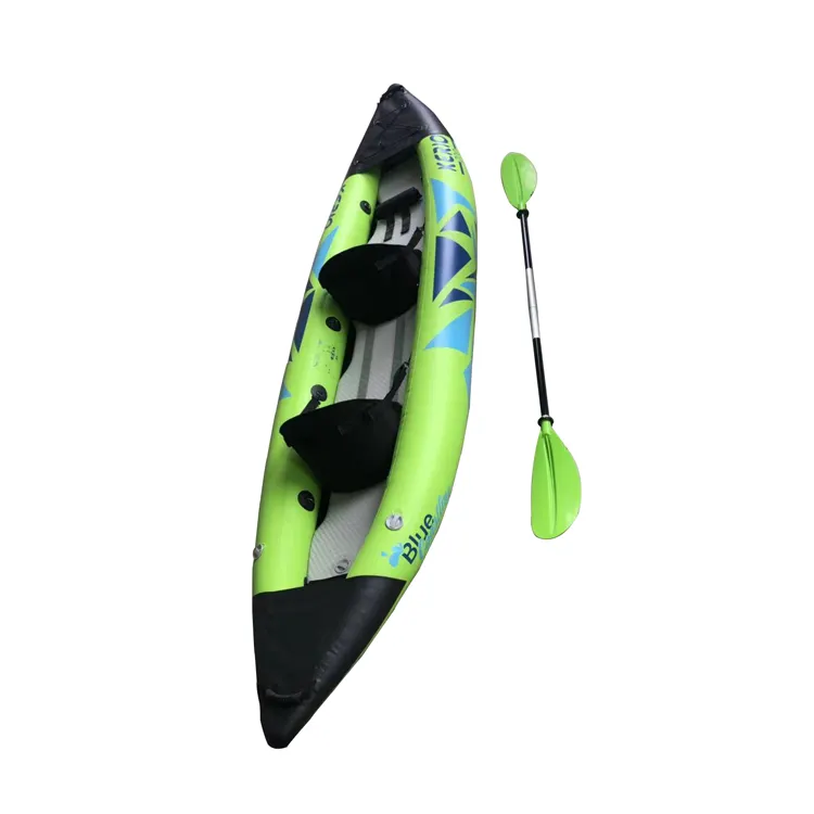 New Arrival Luxury Customized Drop Stitch 2 Persons Inflatable Kayaks With Paddle