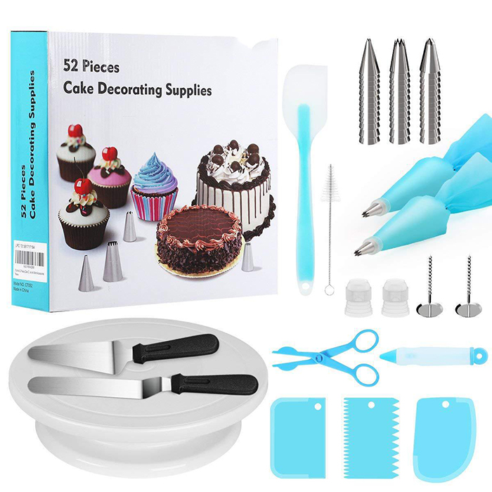 Dropshipping multi pieces cake decorating kit cupcake decorating kit pastry DIY accessories for beginner & baking lovers