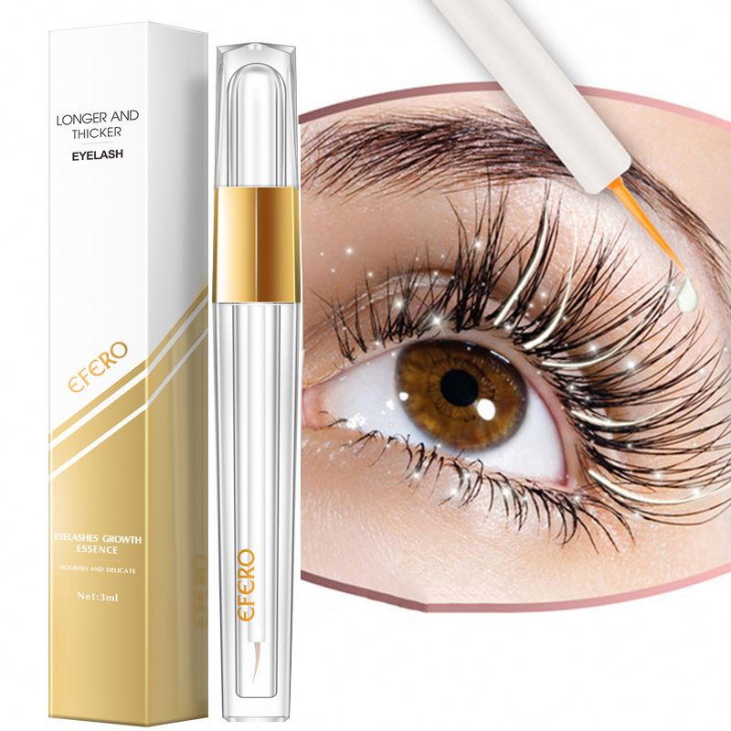 EFERO Eye Serum Eyelash Enhancer Eye Lash Serum Treatment Makeup Eye Lash Extensions Mascara Thicker Longer Eyelash Growth