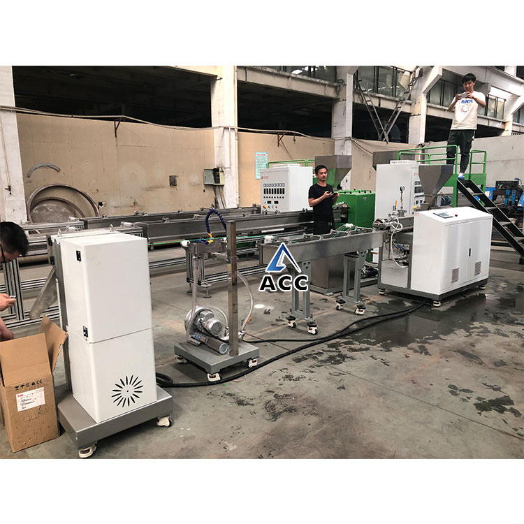 LDPE, PE, HDPE, PP, PA, PS, PC, PLA, HIPS, ПЭТ машина для гранулирования пластика