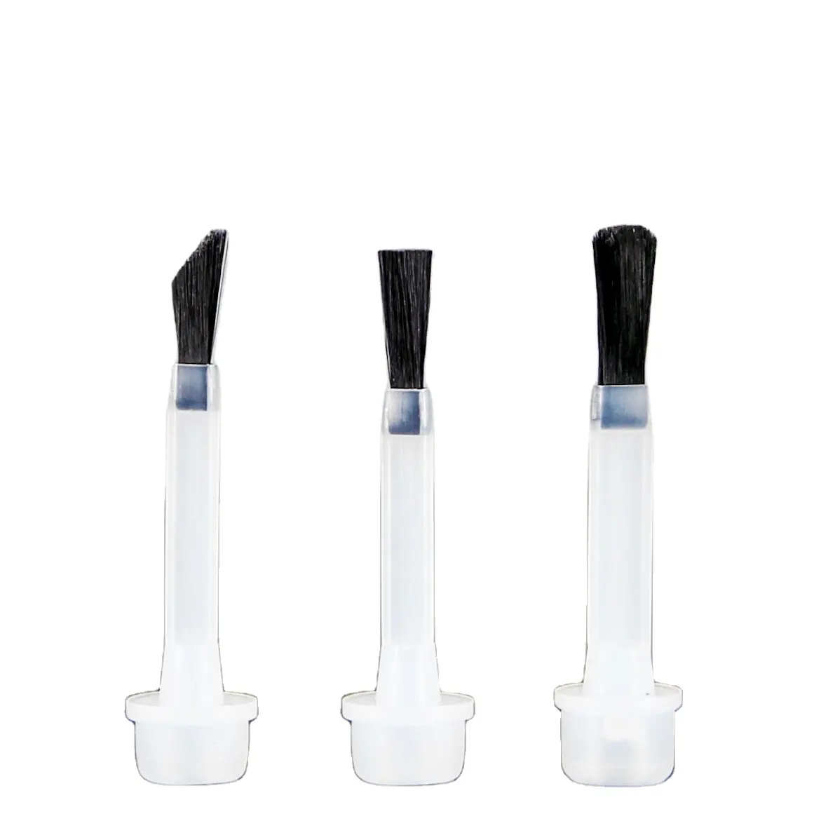 Quicksand Liquid Glitter Handle 100% Kolinsky Acrylic Brushes Nails Oval Crimped Shaped Nail Brushes Manicure Tool