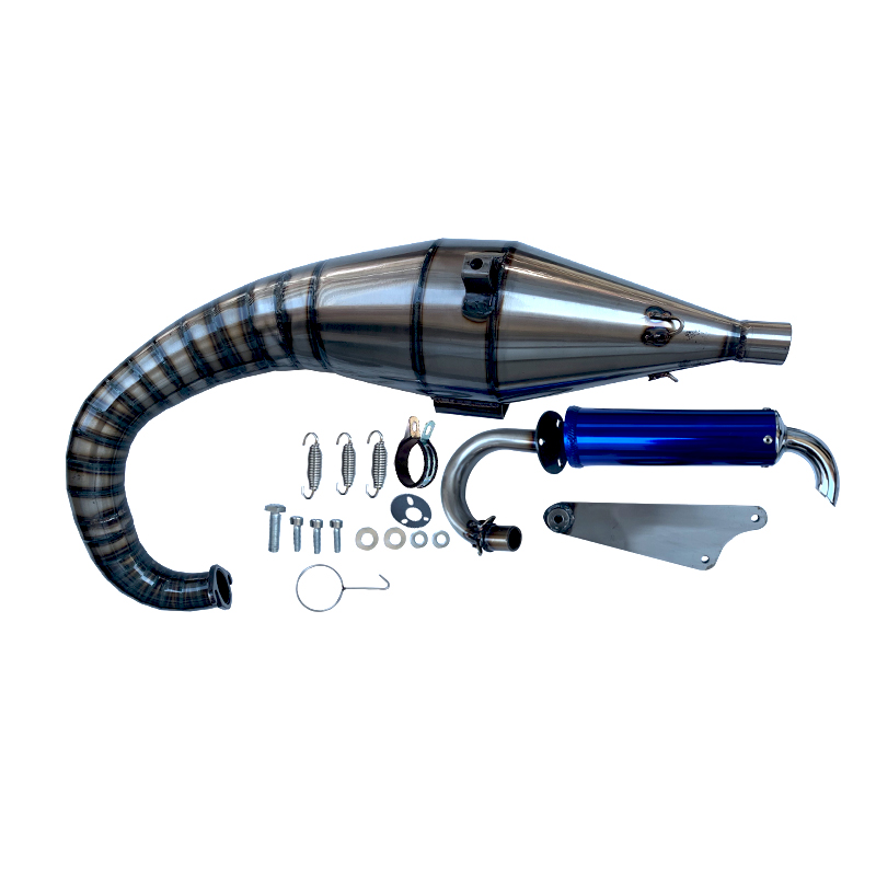 motorcycle modify 90-125cc racing scooter exhaust system for DIO AF18 AF28 Exhaust system Racing Exhaust Pipe