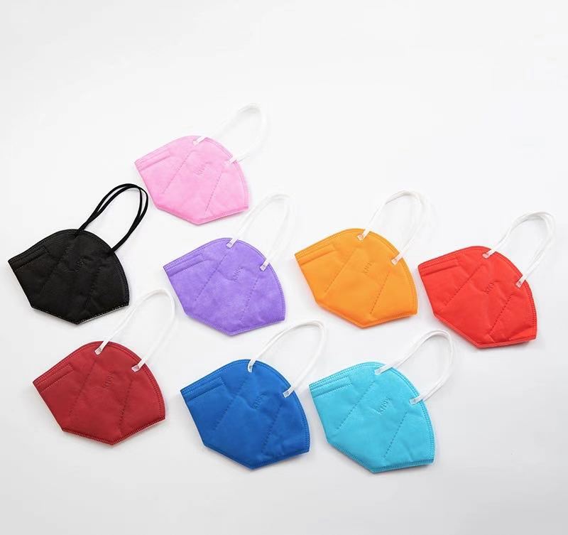 Individually packing wholesale high quality non-medical disposable 5ply kn95 mask for adult