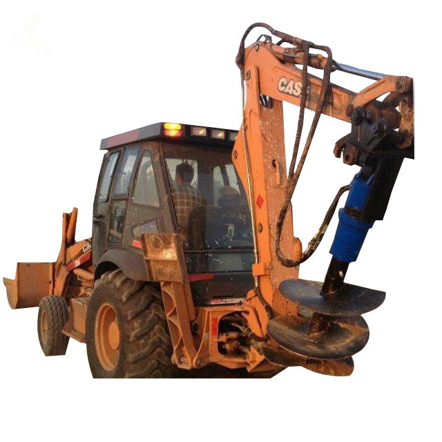 PC09-1 excavator earthmoving machinery auger rig, auger bits