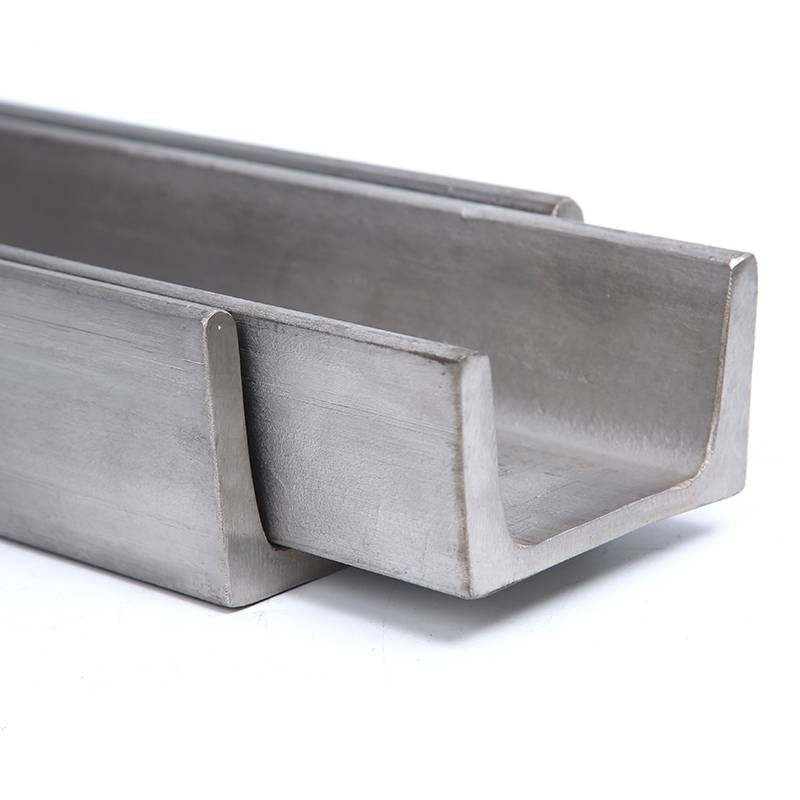 high price low S304 stainless steel U groove stainless steel channel steel