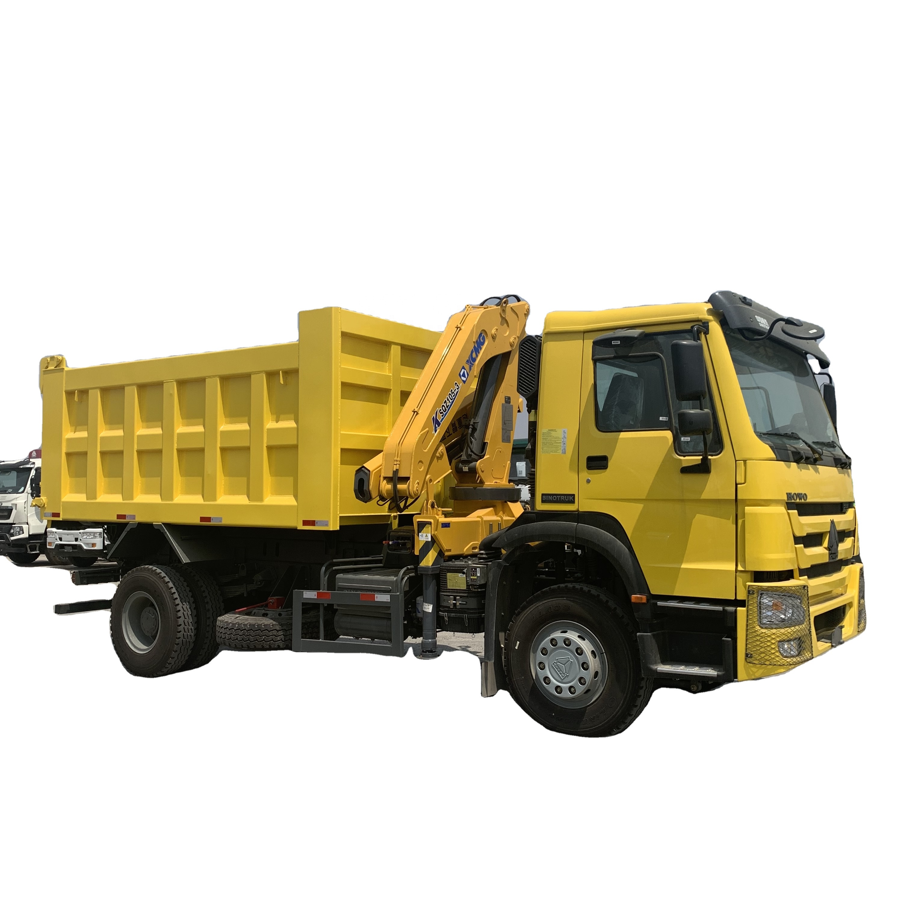 Грузовой кран SQ6.3ZK3Q, грузоподъемностью 6,3 тонн, кран с поворотным механизмом для самосвала