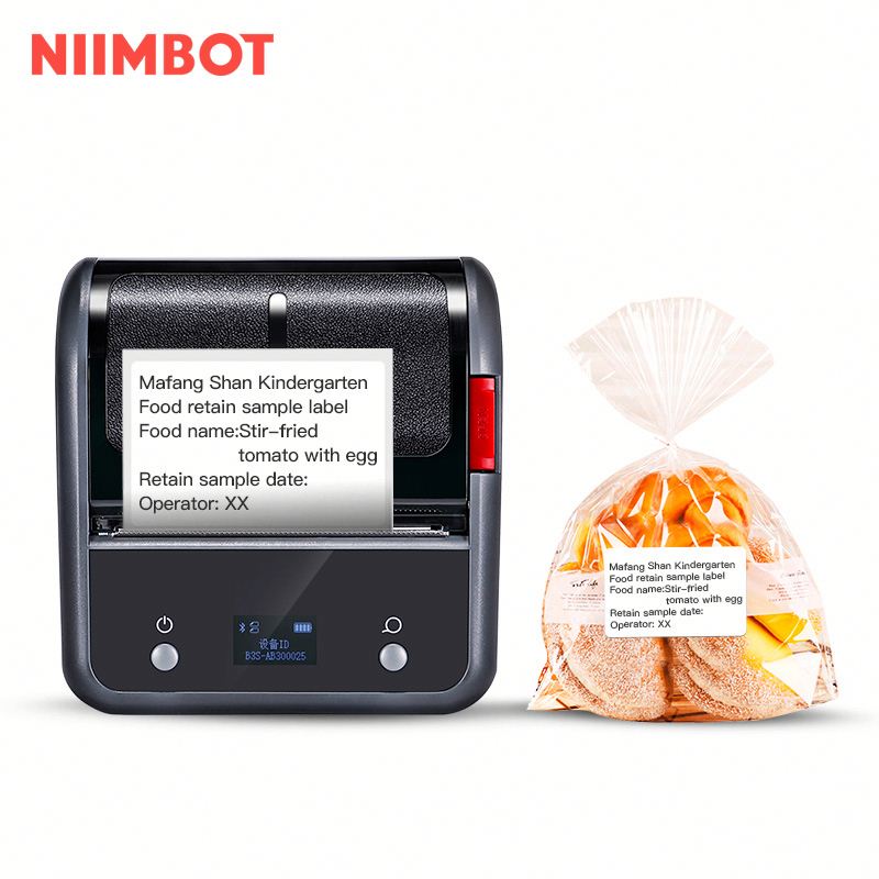Эффективный Цифровой принтер для этикеток NiiMbot, портативный принтер для этикеток для другой кухонной техники
