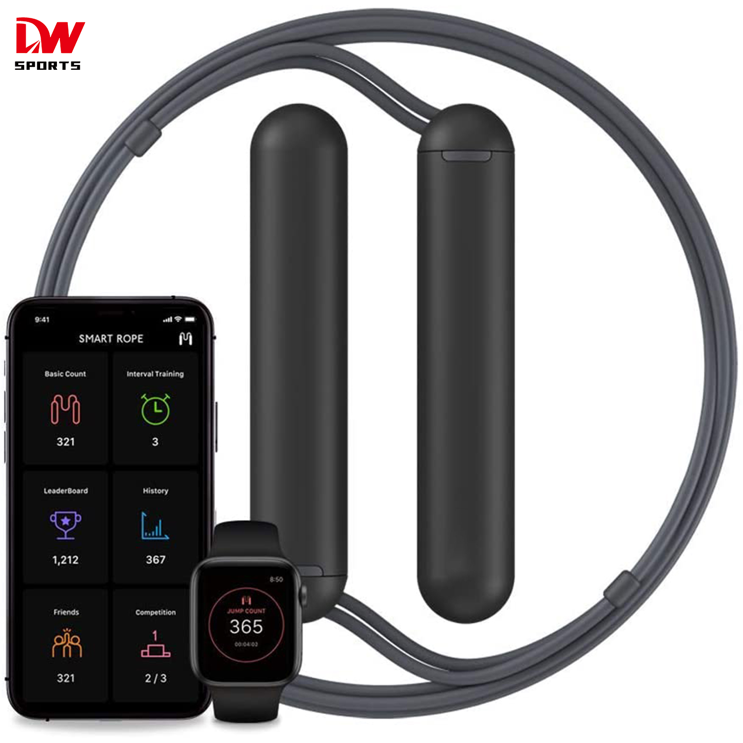 DW SPORTS, Лидер продаж, скакалка, Регулируемая Скакалка, профессиональный коврик для скакалки