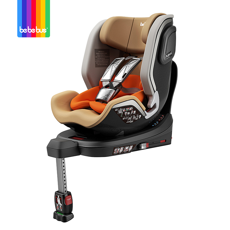 Прямая поставка удобный портативный Isofix дети 360 Вращение детское автокресло безопасности