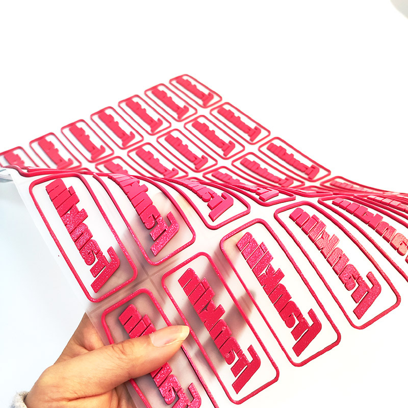 2025 Fashion 3d Silicone Heat Transfer Sublim Paper Heat Transfer Print High Density Heat Vinyl Transfer Custom