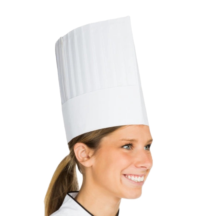 Wholesale High Quality Non Woven Fabric Chef Hat paper chef hat