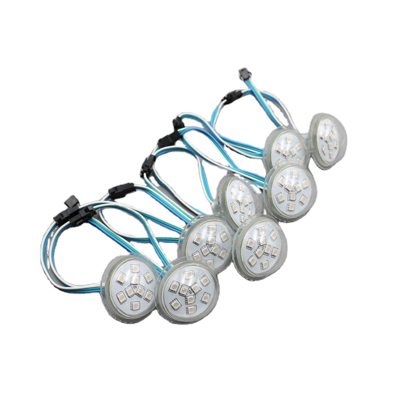 45mm 9leds Pixel Light UCS1903 WS2811 Dream Color Amusement Led Light