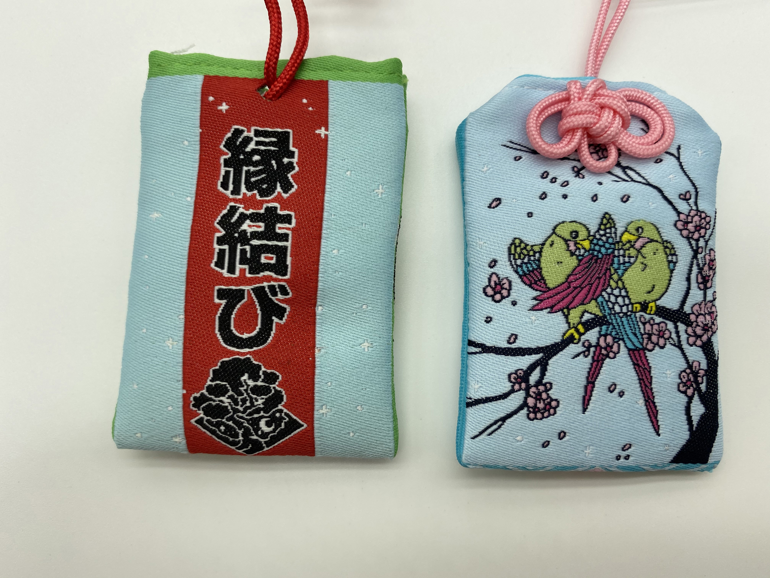 Best Omamori Pray Fortune Beauty Health Safe Transparent Wealth Bag sachet Keychain Couple Gift