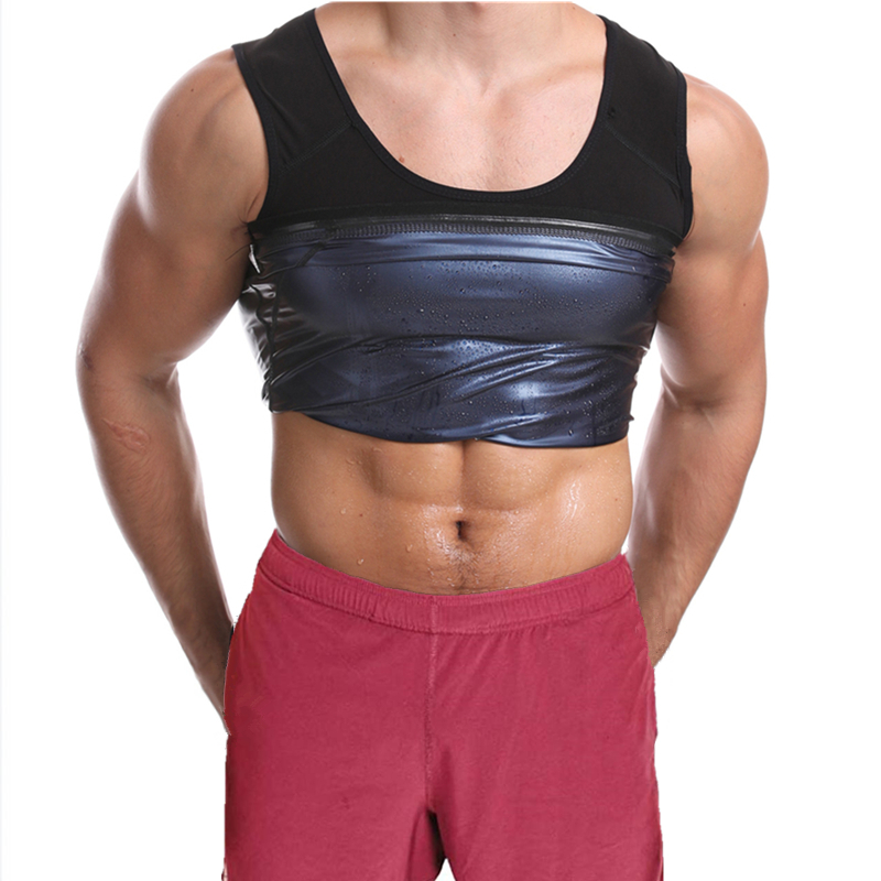 Men Neoprene Sweat Sauna Vest Body Shaper Waist Trainer Slimming Compression Shapewear Corset Reductor De Abdomen Corset Top