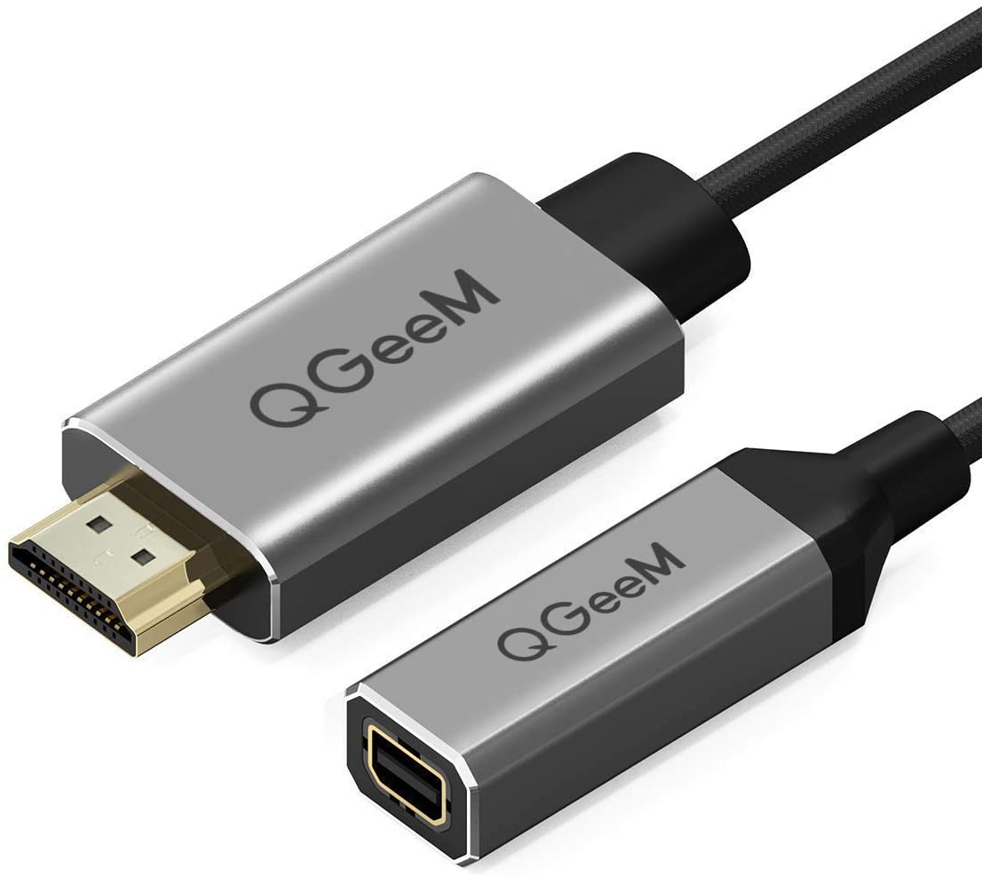 Переходник HDMI A-Mini DP, переходник HDMI 1,4 папа-мини Displayport 1,2 мама для HDMI оборудованных систем, двойной режим