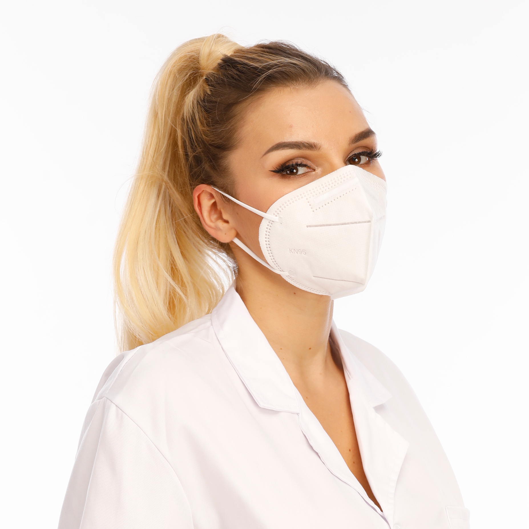 FFP2 маска с клапаном facemask ткани респиратор пыли с использованием одноразовой inde упаковки c e,F D A mascarillakn95