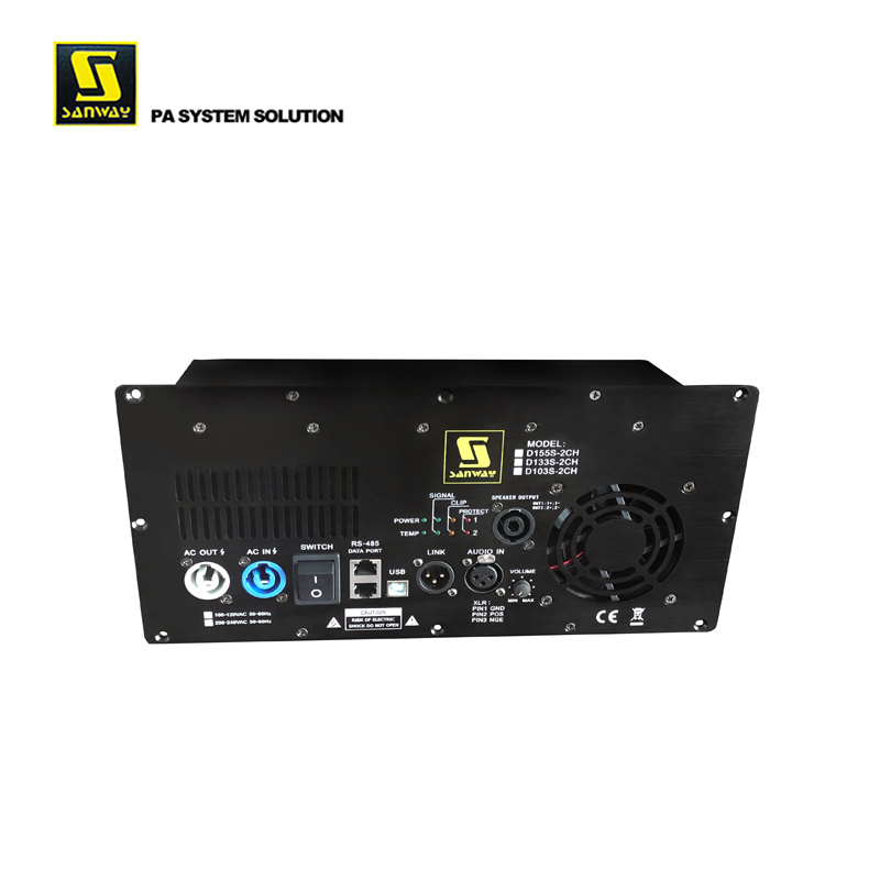 D155S-2CH 1800W 700W модуль усилителя класса D для активного динамика
