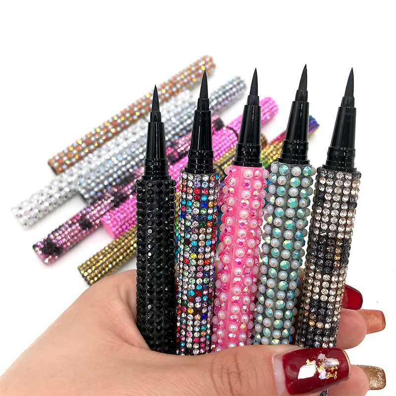 Magic Eyeliner Pencil for Strip Eyelashes 2025 New Arrivals Self-Adhesive Eyeliner Glue Pen Custom Logo