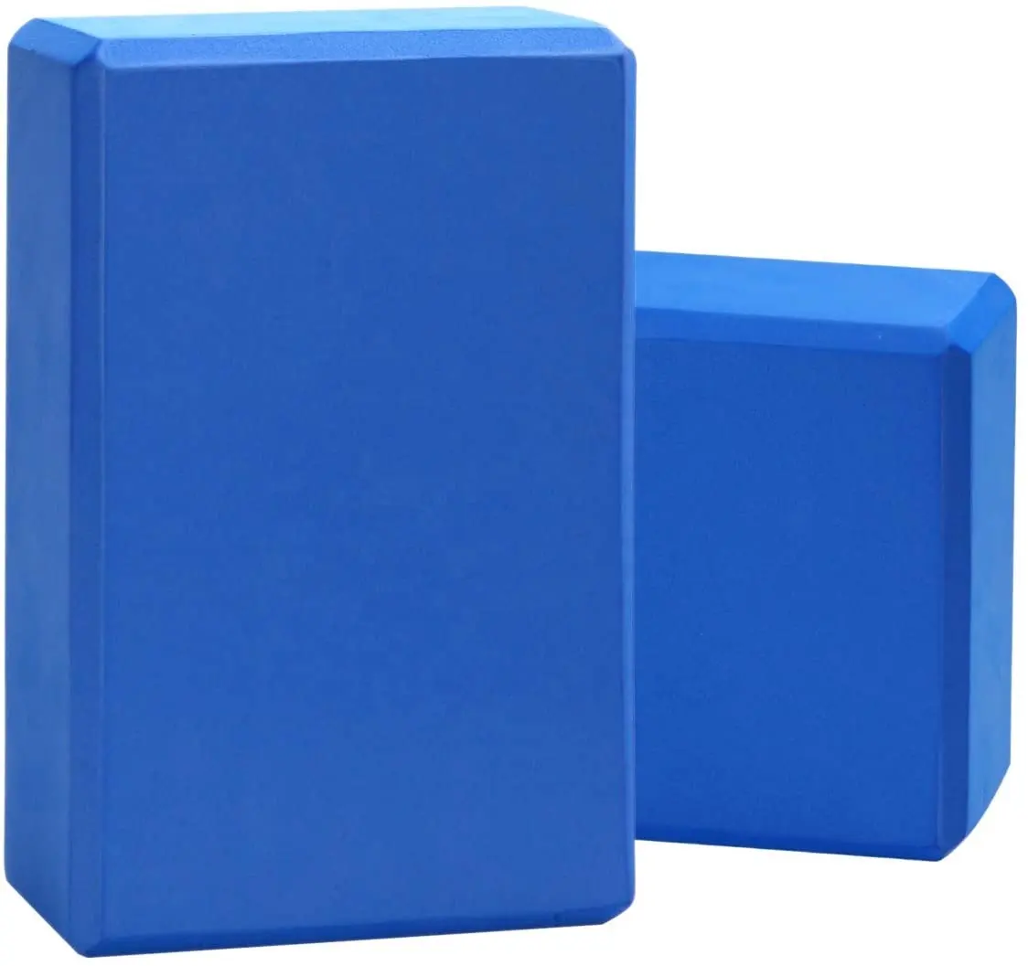 Yoga block - Support non-latex EVA foam soft non-slip surface, suitable for yoga, Pilates, meditation