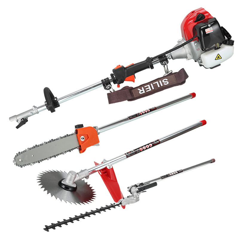 52cc 1250w heavy duty 2 stroke petrol backpack grass trimmer brush cutter