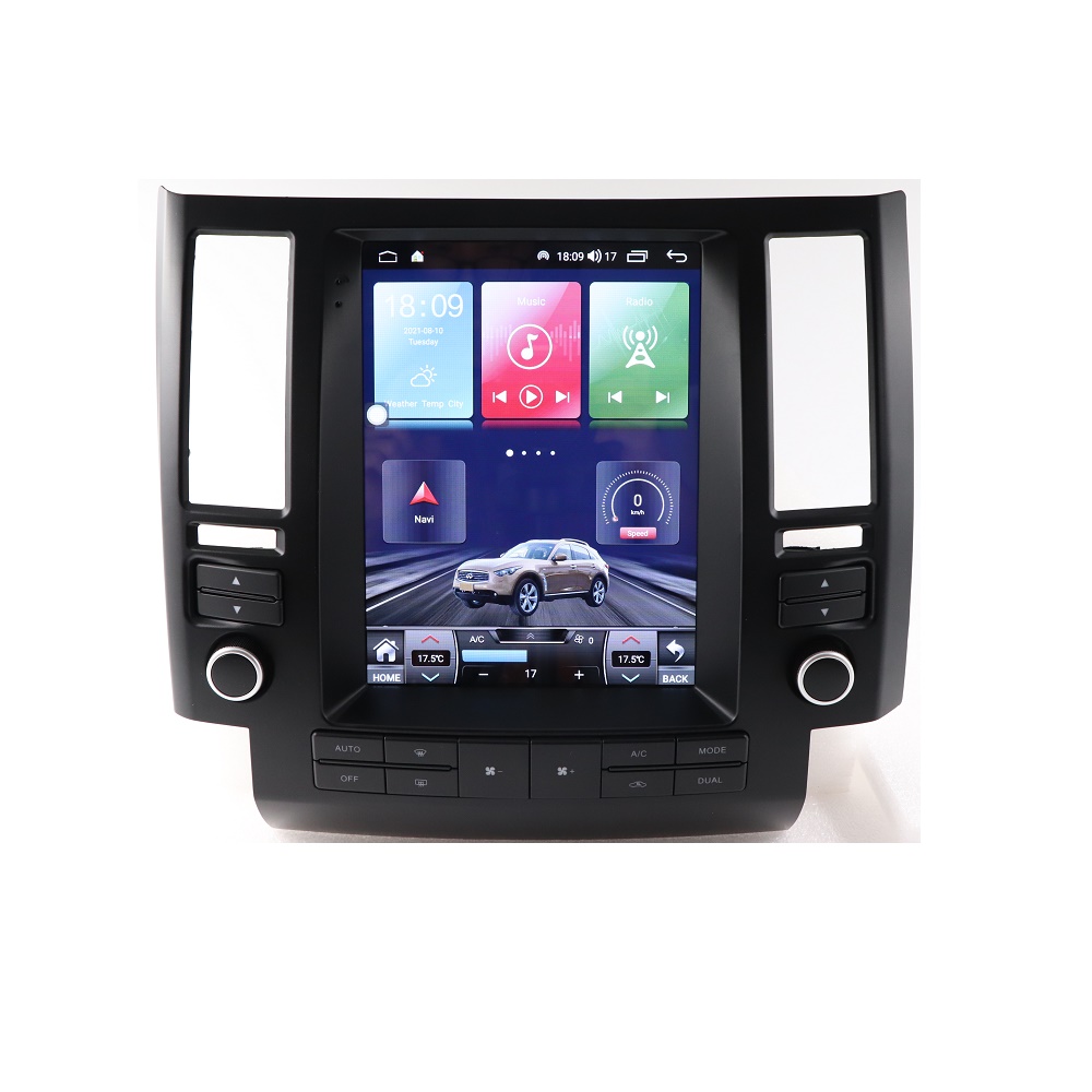 Экран Tesla 9,7 дюймов Android 10,0 автомобильный DVD-плеер Радио Видео автомобильный стерео Мультимедийный GPS-навигатор для Infiniti FX35 2003-2006