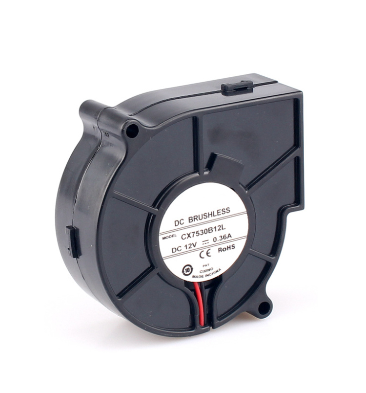 7530 blower 5V12V24V ball electric heater Turbine wind projector Centrifugal fan cooling fan