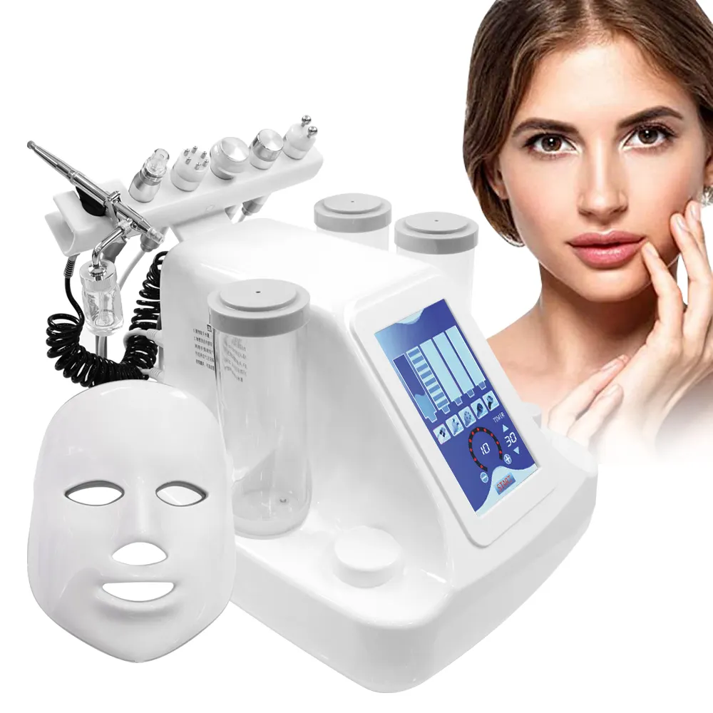 Salon use hydro peeling facial aqua peeling deep cleaning oxygen aqua jet peel facial machine