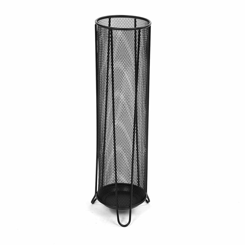 Black Amazon Hot Sale Umbrella Stand Rack Free Standing Umbrella Holder for Canes Walking Sticks