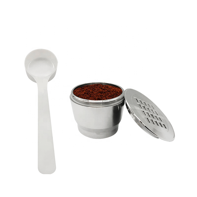 Многоразовые многоразовые кофейные капсулы Nesspresso из нержавеющей стали