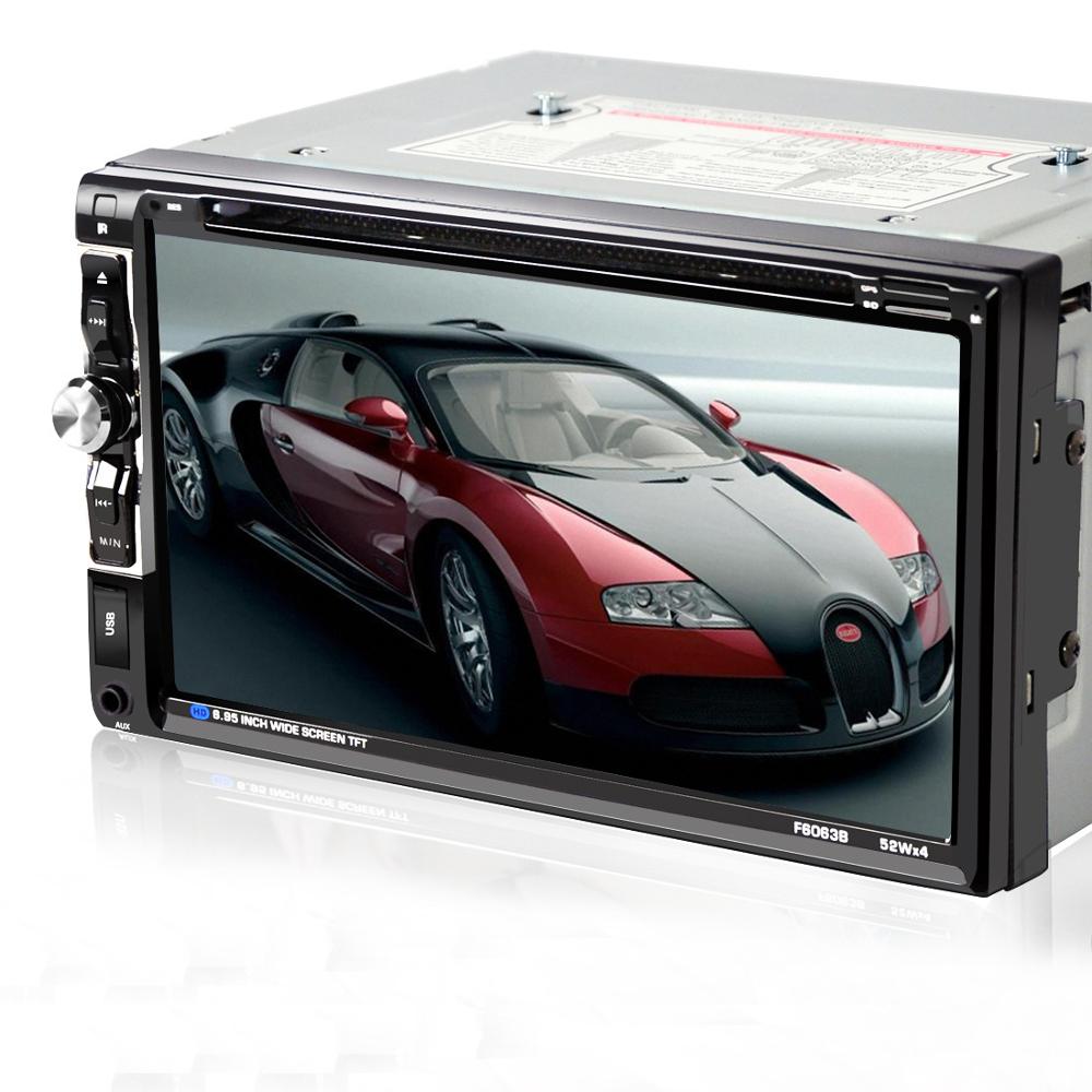 Универсальная Автомагнитола с двойным din, стерео, сенсорным экраном, dvd-плеером